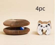 Lade das Bild in den Galerie-Viewer, Creative Cat Scratch Board Decompression Grinding Claw Corrugated Paper Pet Toy Supplies
