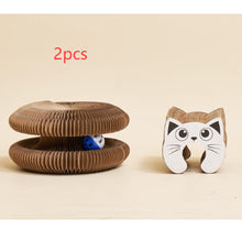 Lade das Bild in den Galerie-Viewer, Creative Cat Scratch Board Decompression Grinding Claw Corrugated Paper Pet Toy Supplies
