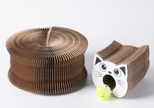 Lade das Bild in den Galerie-Viewer, Creative Cat Scratch Board Decompression Grinding Claw Corrugated Paper Pet Toy Supplies
