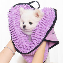 Lade das Bild in den Galerie-Viewer, Dogs Cats Towels Super Absorbent Dog Bathrobe Microfiber Bath Towels Quick-Drying Cat Bath Towel For Pets Towel Dog Towels Pet Products
